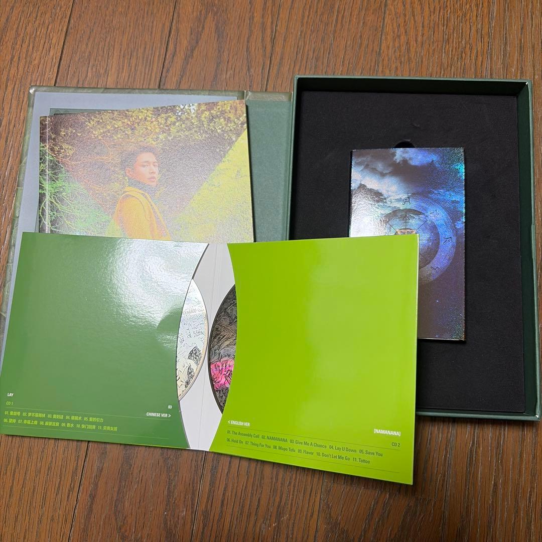 LAY ZHANG 张艺兴 アルバムセット トレカ タロットカード付き