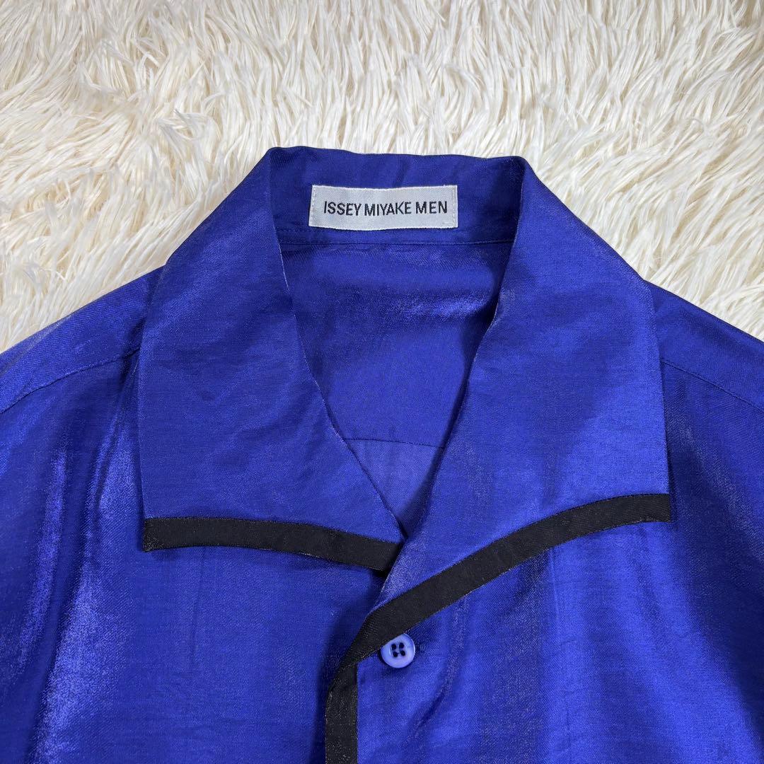 ✨美品✨ISSEY MIYAKE MEN 切替デザインシャツ 日本製 L~XL