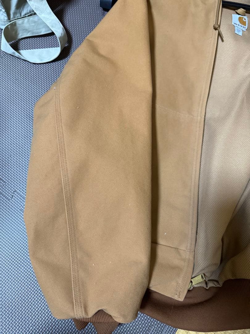 Carhartt フード付きジャケット Lサイズ ベージュ