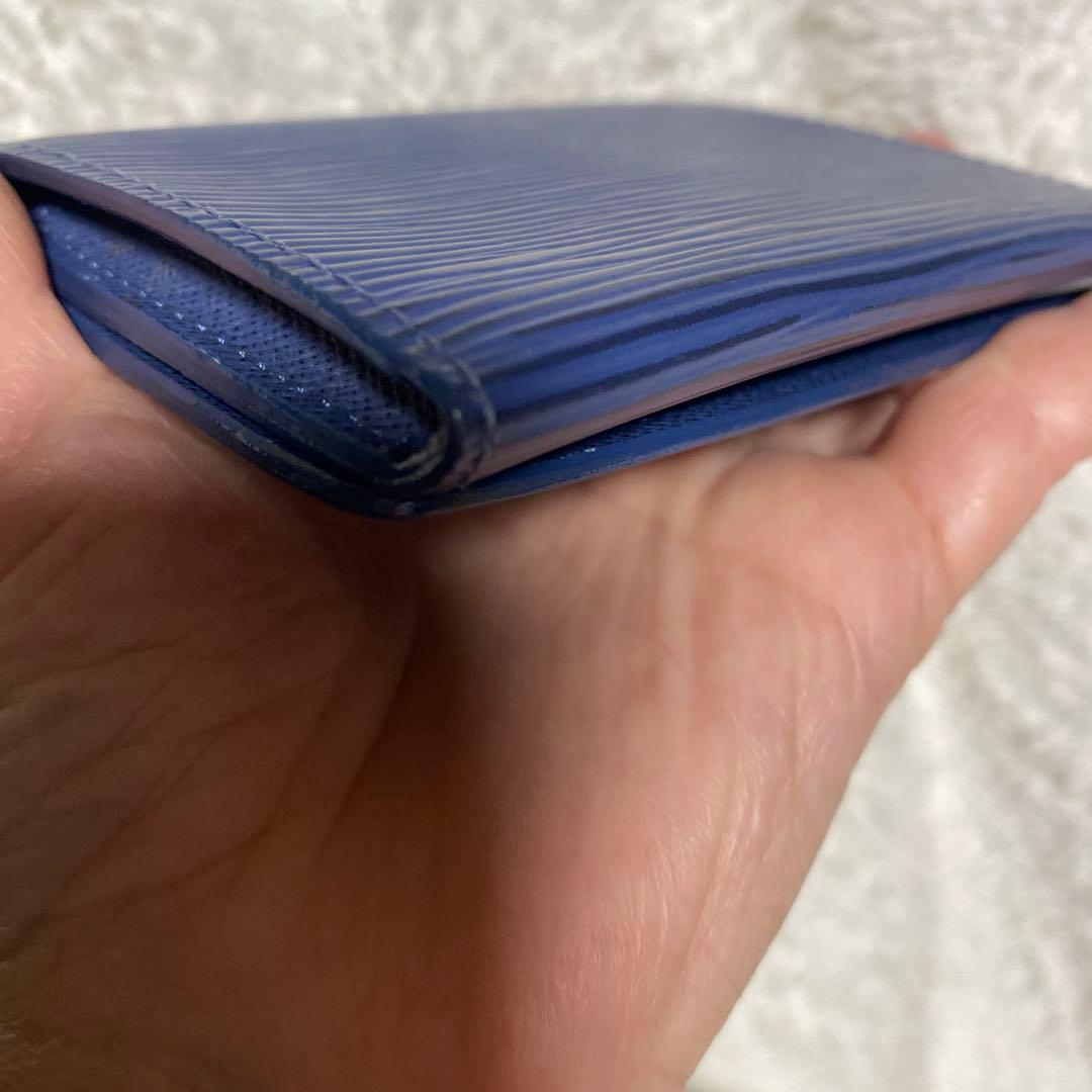 LOUIS VUITTON ネイビー 名刺入れ