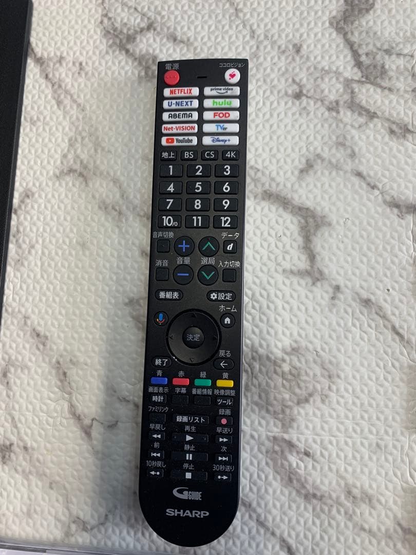 【綺麗】SHARP 4K液晶テレビ 4T-C43FN2 2024年製 AQUOS