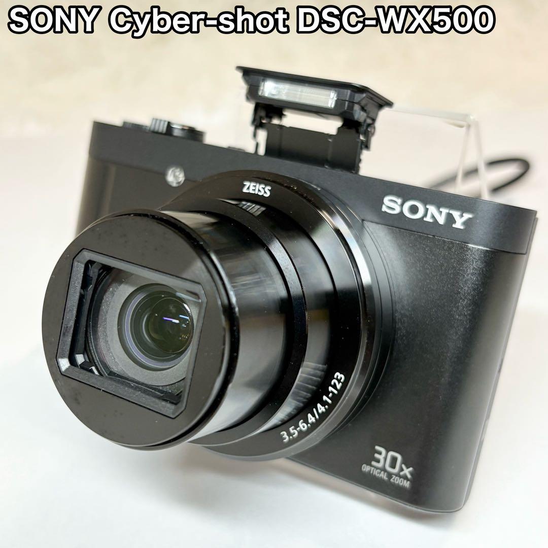 SONY ソニー Cyber-shot DSC-WX500 ブラック デジカメ