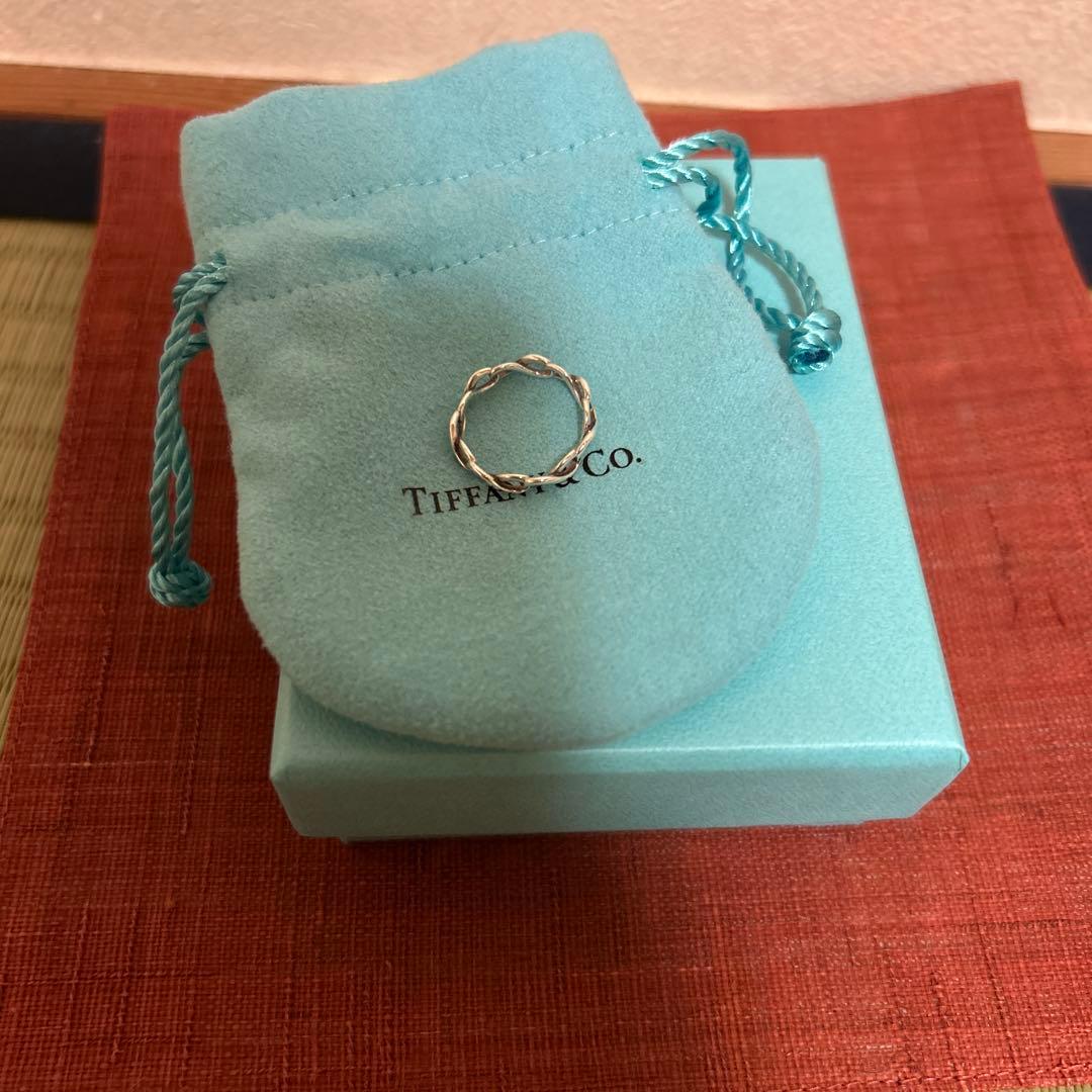 Tiffany & Co. シルバー インフィニティリング 9号