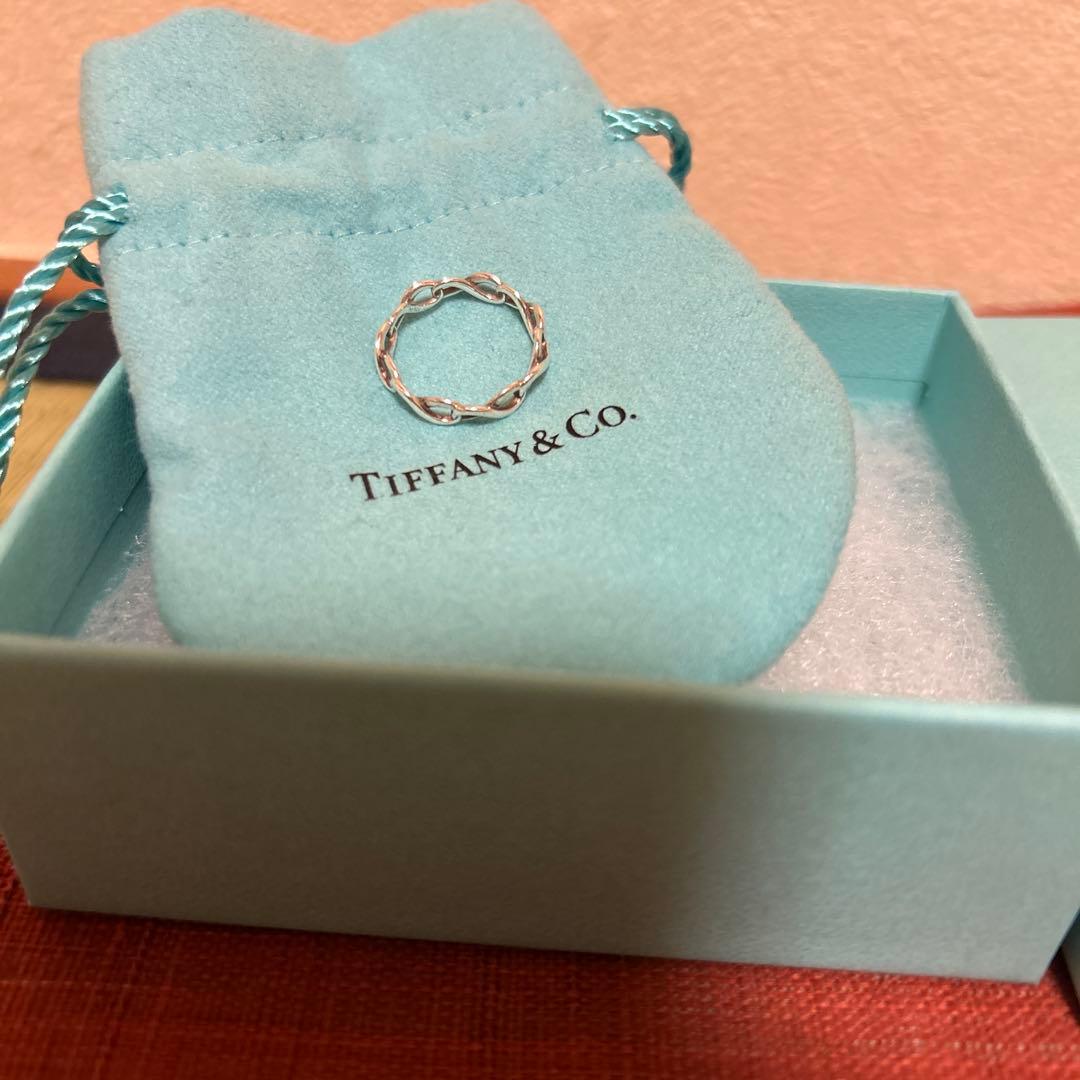 Tiffany & Co. シルバー インフィニティリング 9号