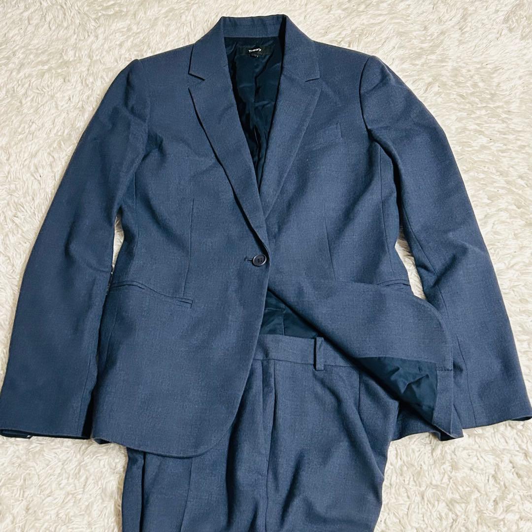 【美品】Theory セオリー セットアップ スーツ ネイビー M