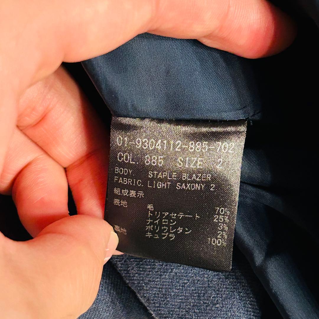 【美品】Theory セオリー セットアップ スーツ ネイビー M