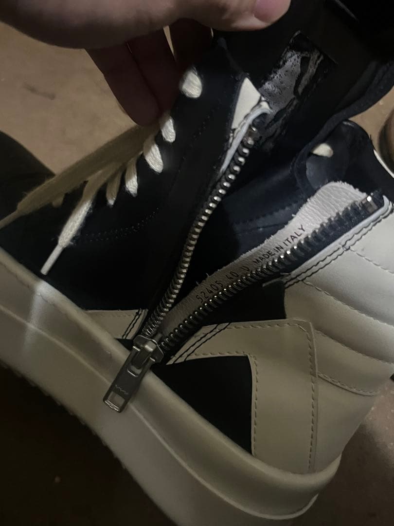 ヒ*ン様 RICKOWENS MEGA BUMPER GEOBASKET 40