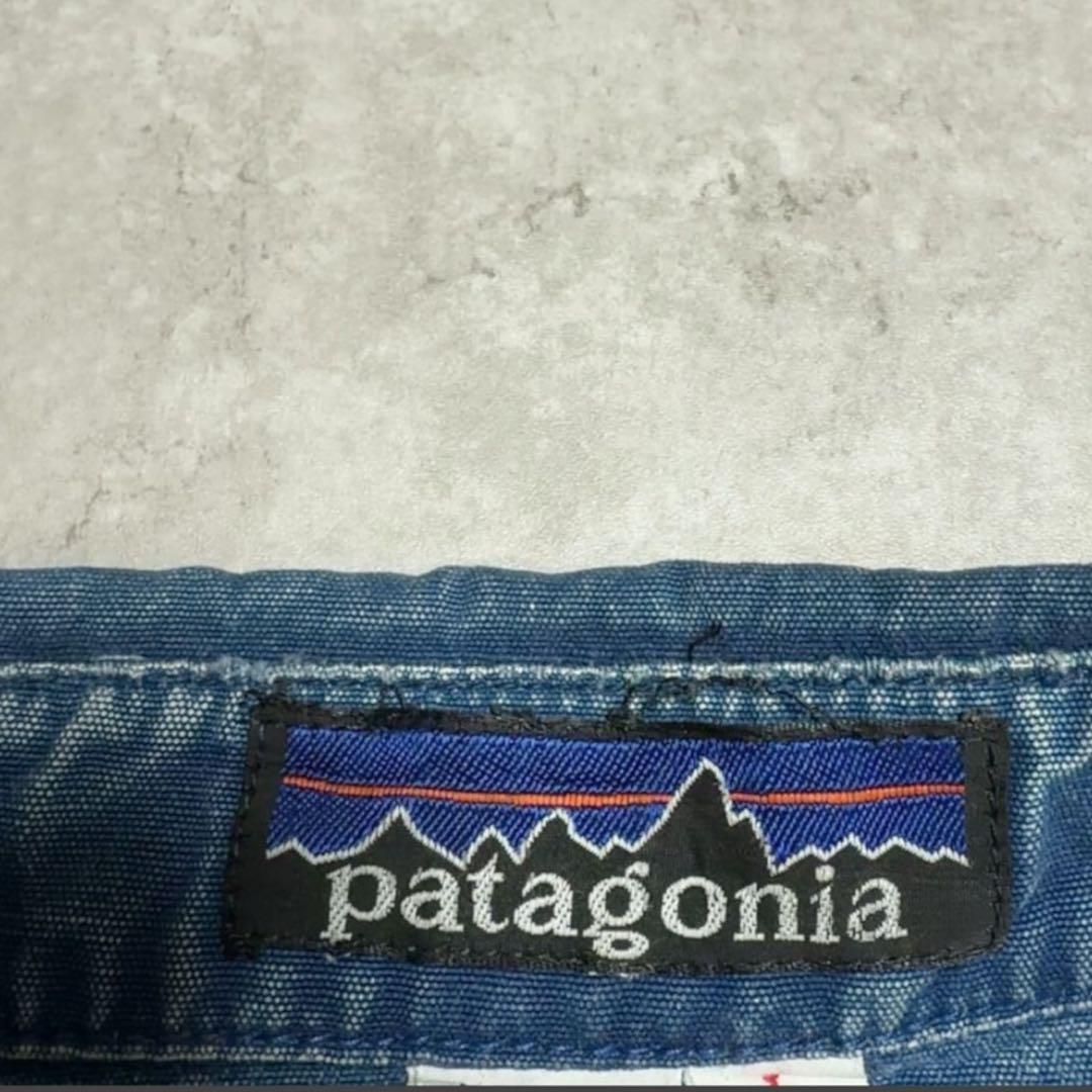 80sヴィンテージ patagonia パタゴニア　ワークシャツ　デニムシャツ