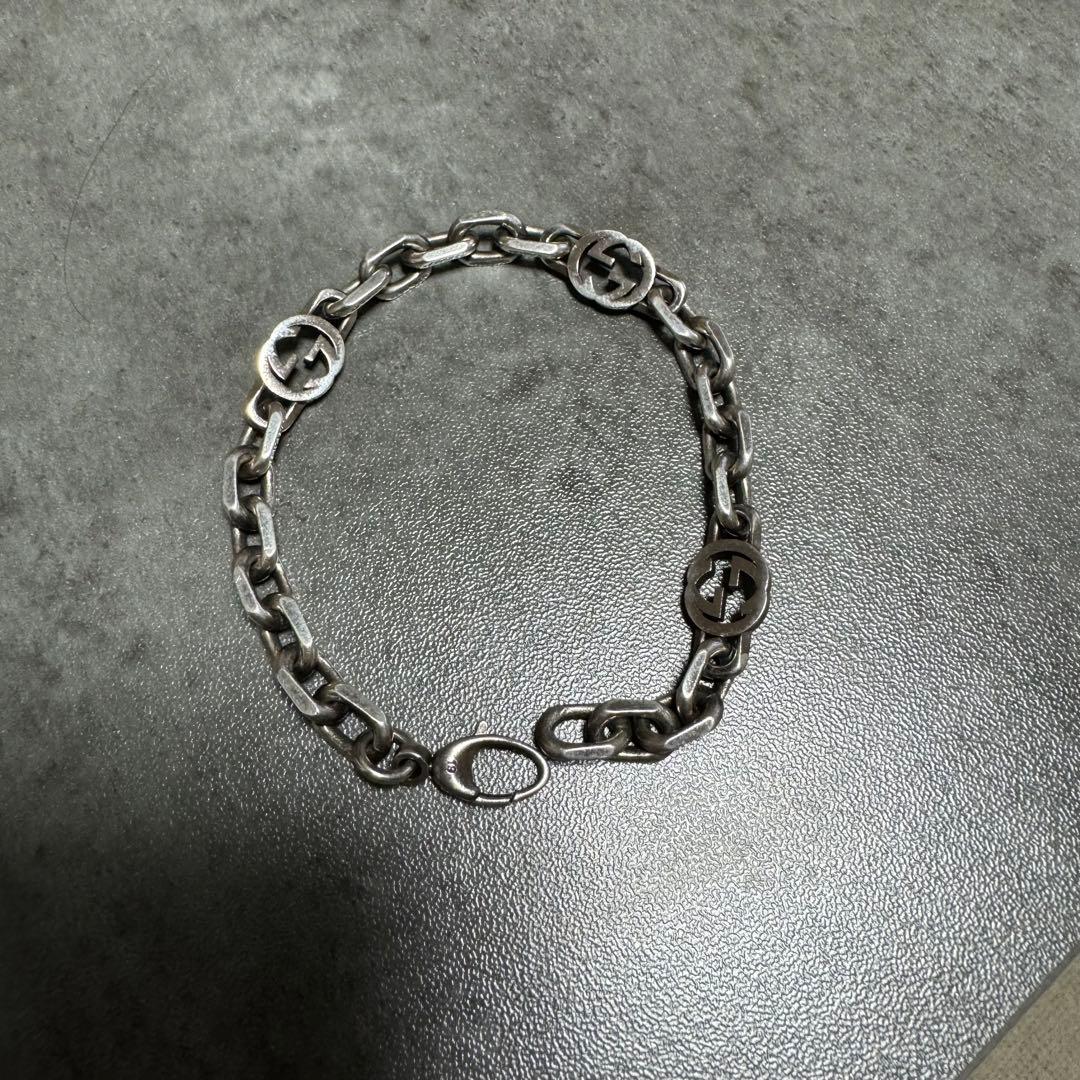 gucci グッチ インターロッキング ブレスレット