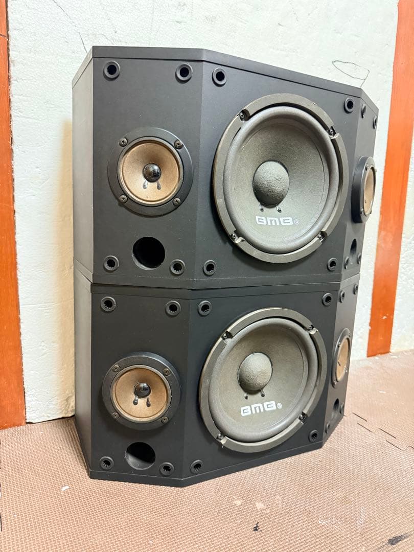 BMB 252V ウェイスピーカー ブラック,動作確認済み。良い品。