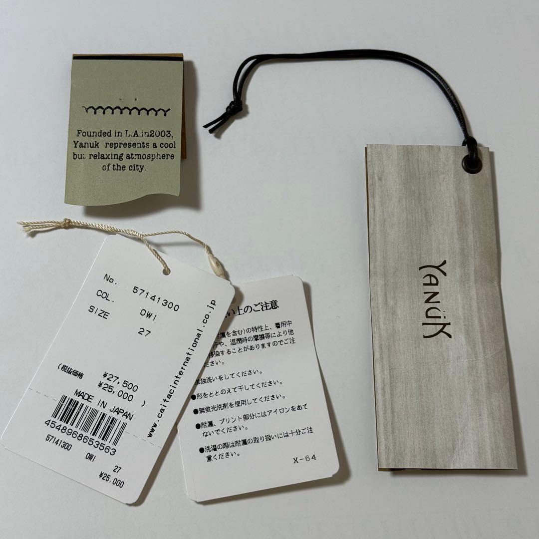 【超美品】 YANUK ヤヌーク ブーツカット ブーツカットデニム インディゴ