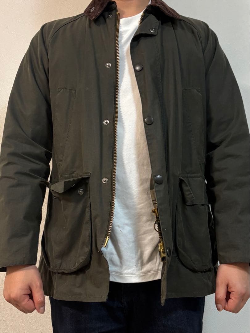 Barbour ダークグリーン ロフトマン別注　2017年購入