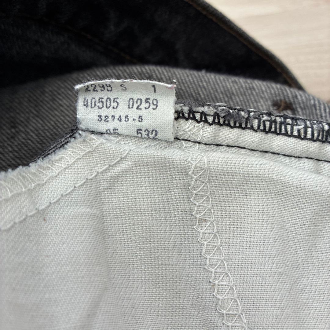 美品　リーバイス　レディース　オレンジタブ　28 ブラック　レア