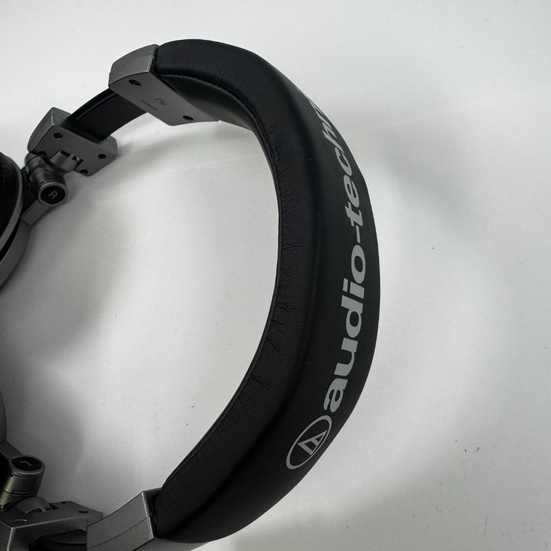 オーディオテクニカ ATH-M50xGM グレー　クッションイヤーパッド付