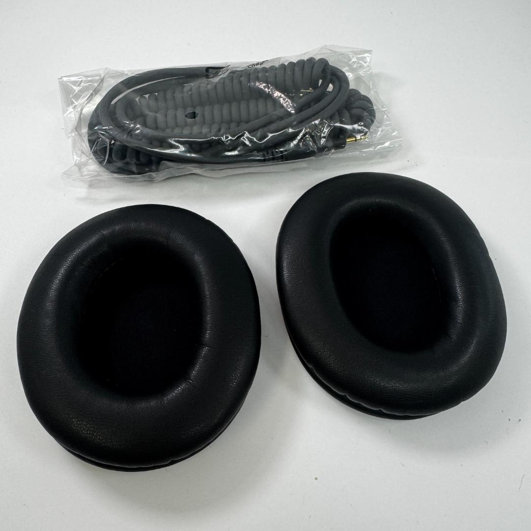 オーディオテクニカ ATH-M50xGM グレー　クッションイヤーパッド付