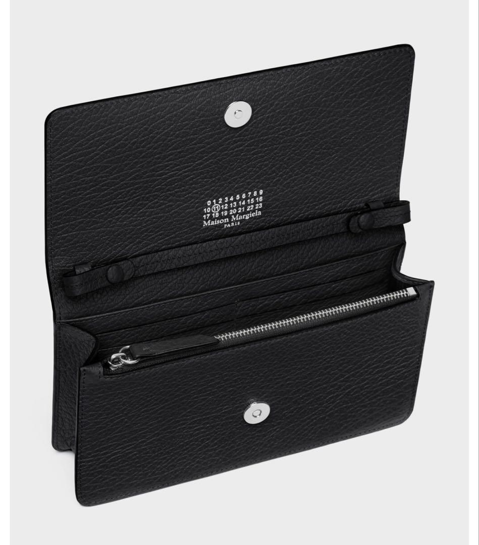 メゾンマルジェラ 4ステッチ チェーンウォレット