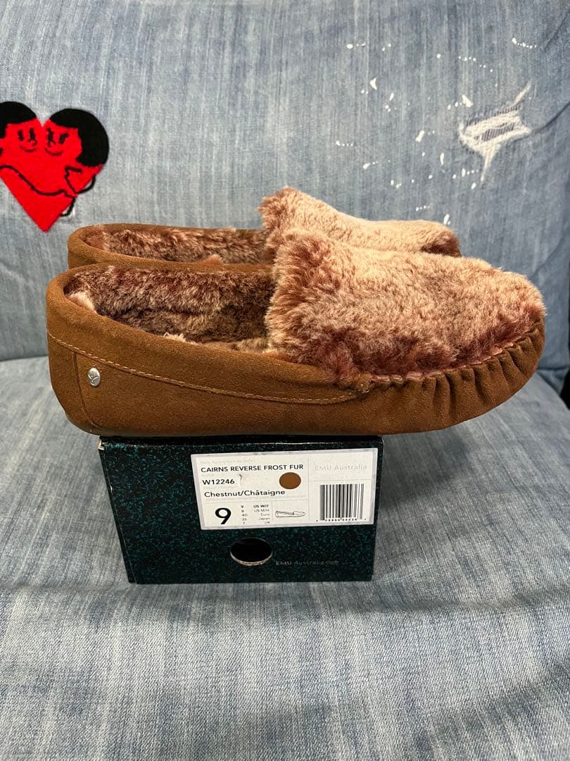 EMU Australia エミュー　ムートン　ファー　モカシン