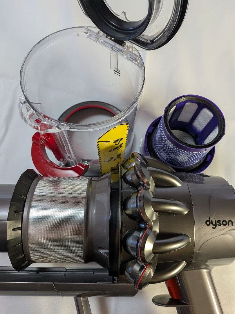IA092　58分　ダイソン　コードレス　SV12　稼働品　分解洗浄済　動作保証