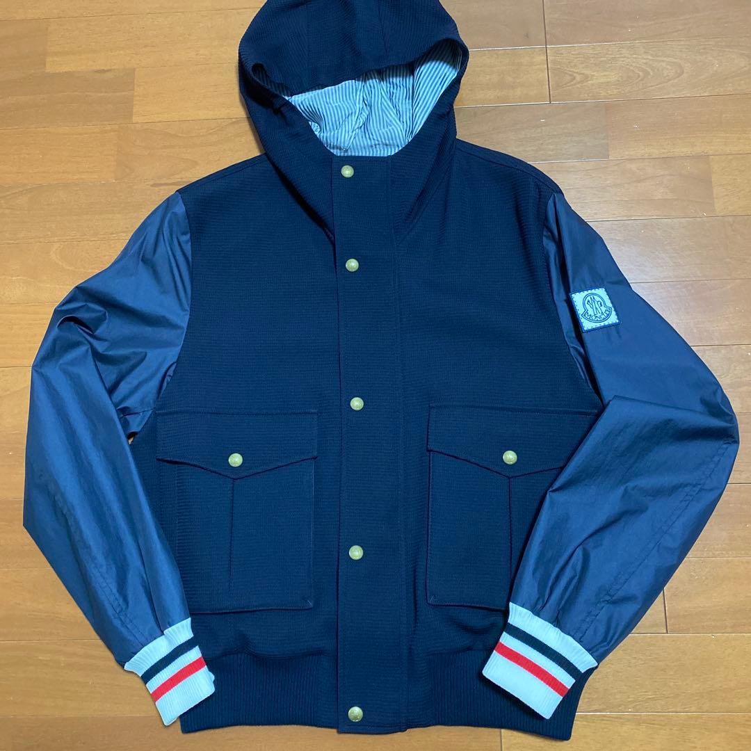 モンクレールガムブルー　ブルゾン　サイズ2