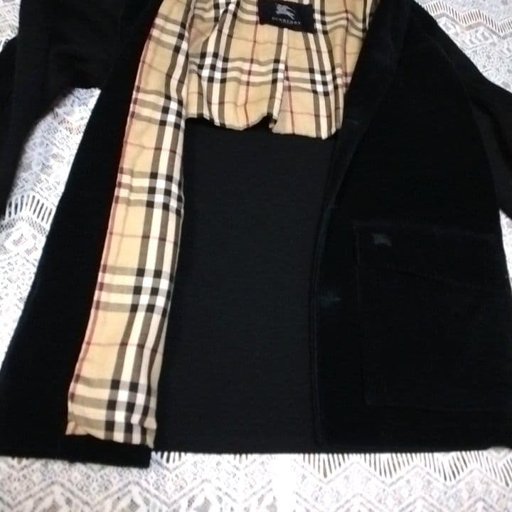 年始大幅値引き　希少　バーバリーロンドン　コーデュロイ　ニット　　ノバチェック