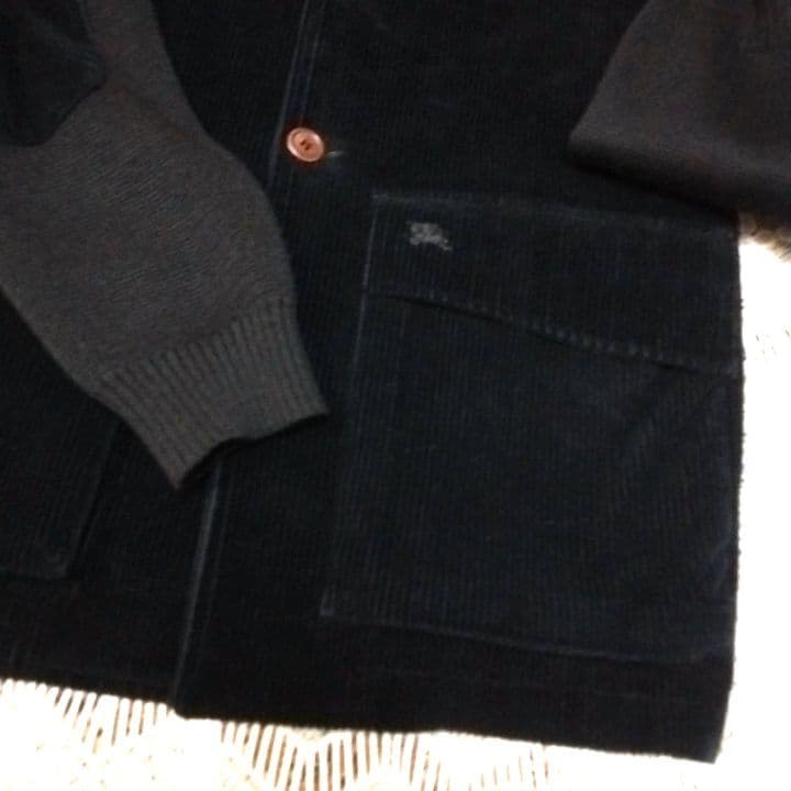 年始大幅値引き　希少　バーバリーロンドン　コーデュロイ　ニット　　ノバチェック