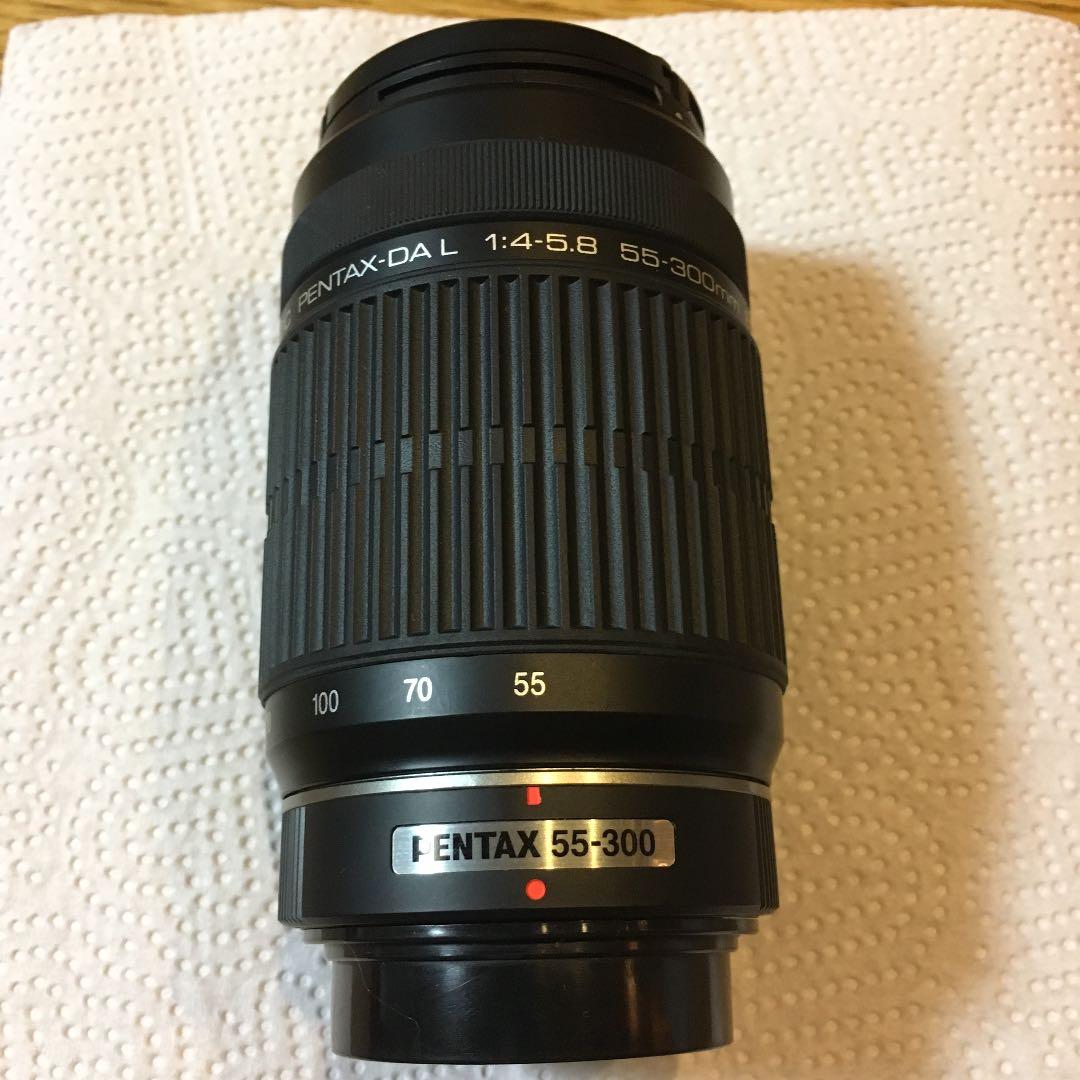 ペンタックス SMC PENTAX-DAL 55-300mm。