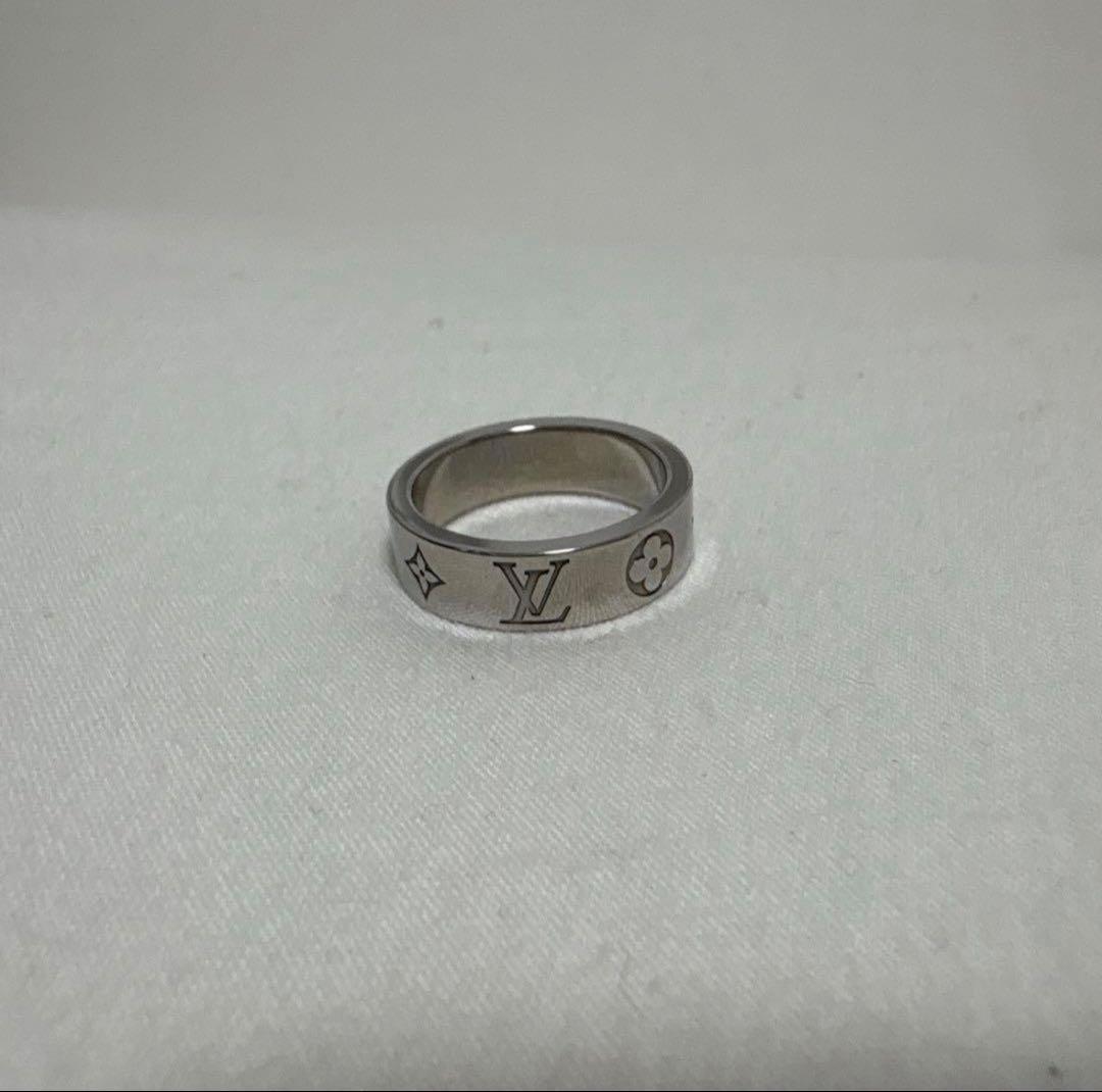 【最終値下げ】LOUIS VUITTON リング・LV モザイク　Sサイズ