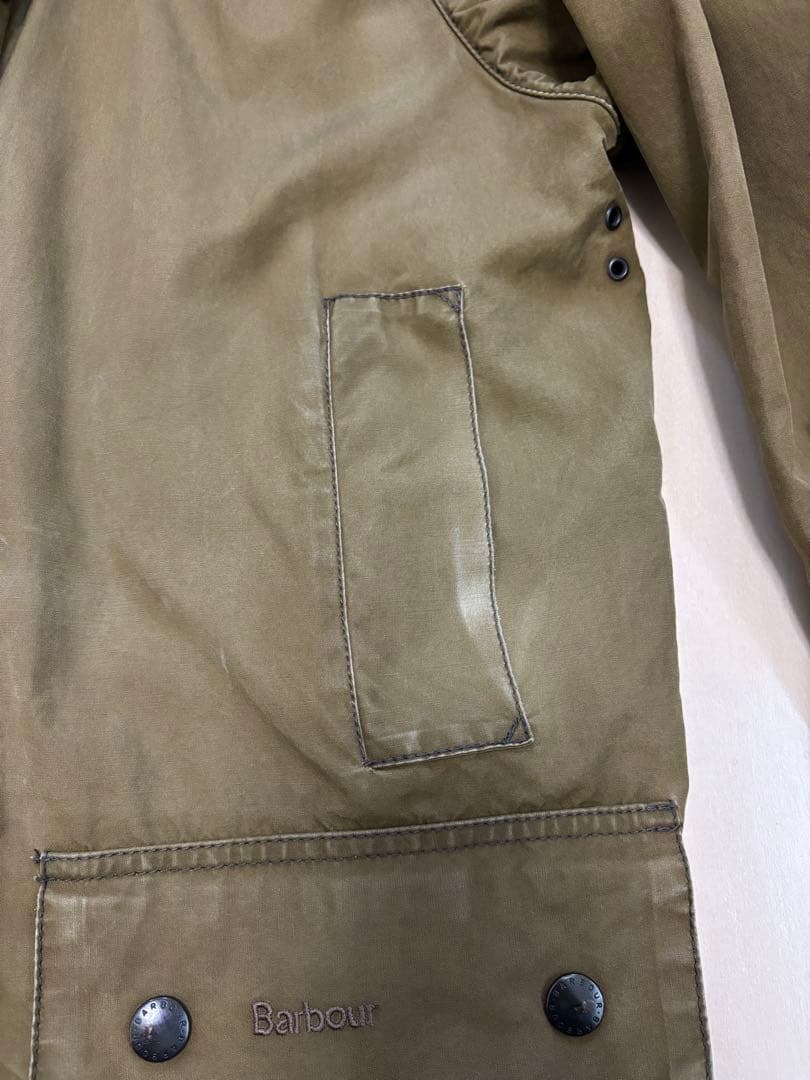 オイル完抜き BARBOUR BEAUFORT size:40 英国製