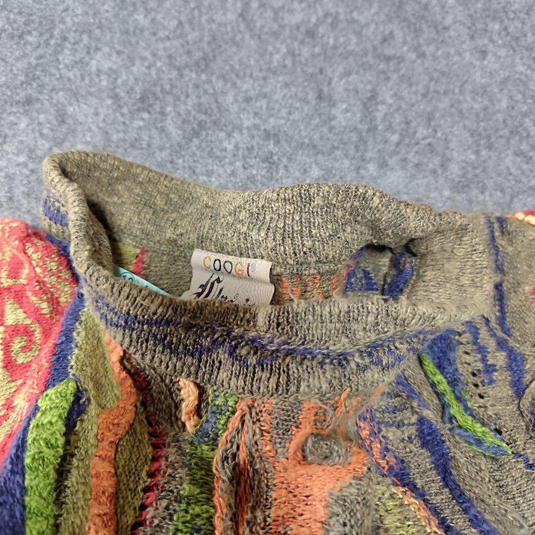 こ*ん様 COOGI Classic 3Dニット セーター リネン40% マルチ