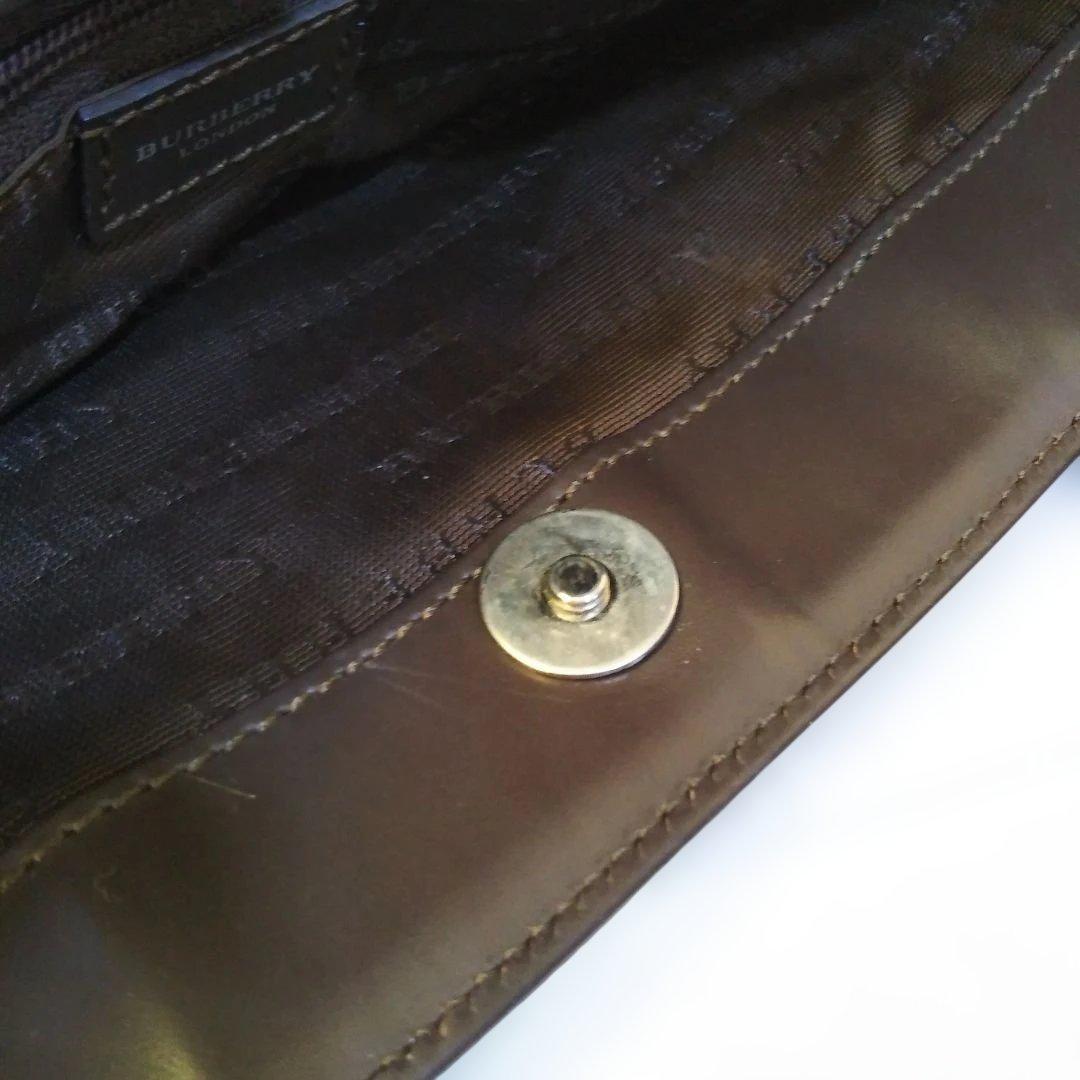 BURBERRY トートバッグ ノバチェック シャドウホース ブラウン
