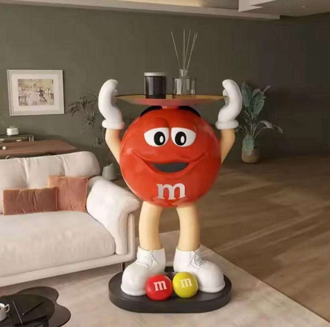 【新品】M&M's エムアンドエムズ サイドテーブル フィギュア