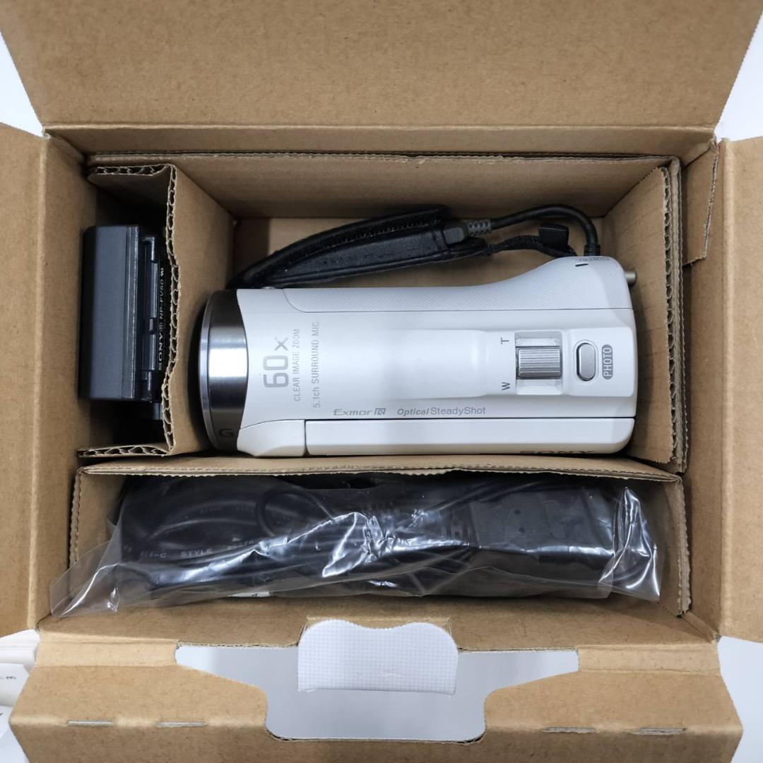 SONY ビデオカメラ Handycam CX420 【ホワイト】