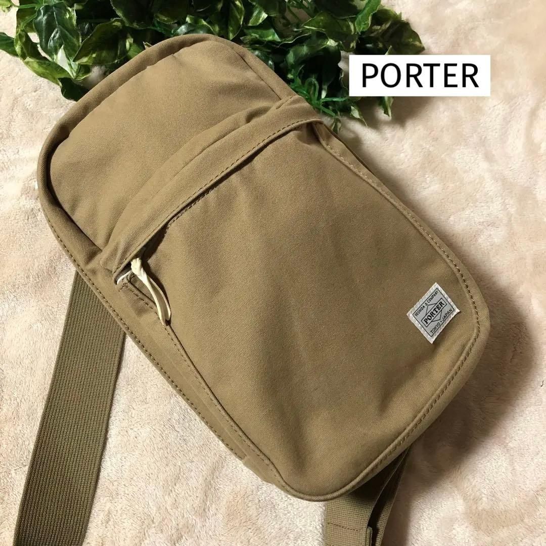 未使用　極美品　PORTER　ポーター　ボディバック　ビート　ショルダーバッグ