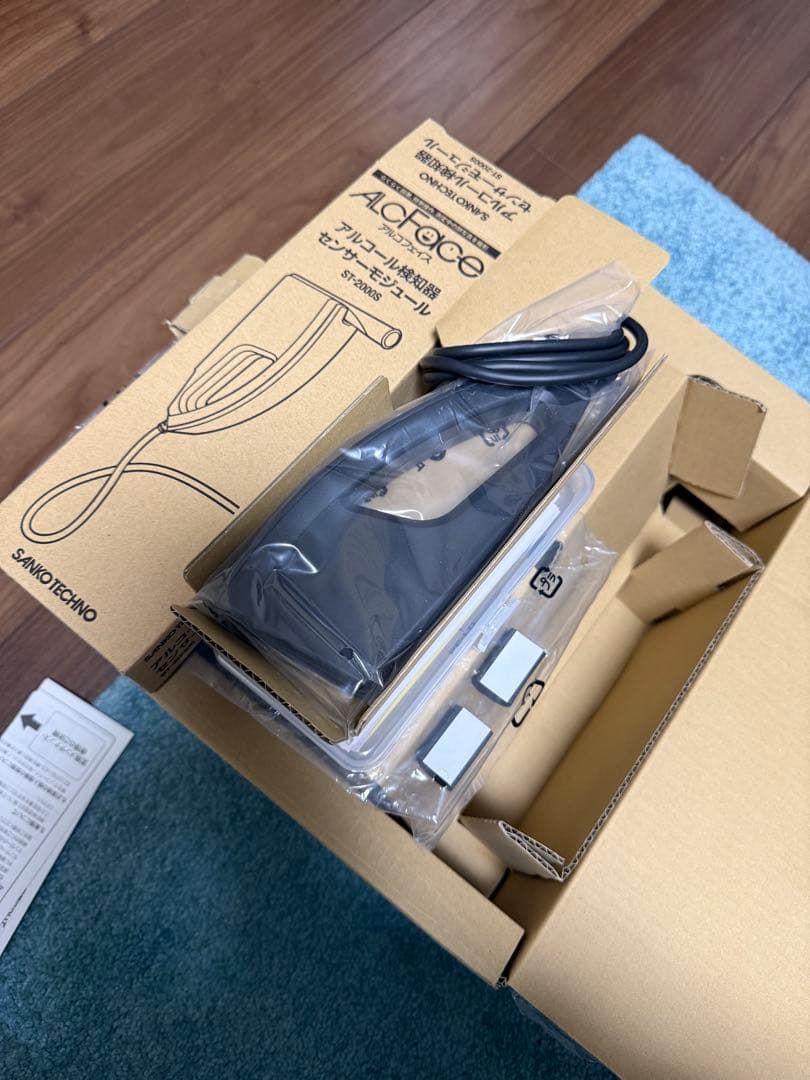 ネギ焼き サンコーテクノ アルコール検知器 アルコフェイス ALCFace