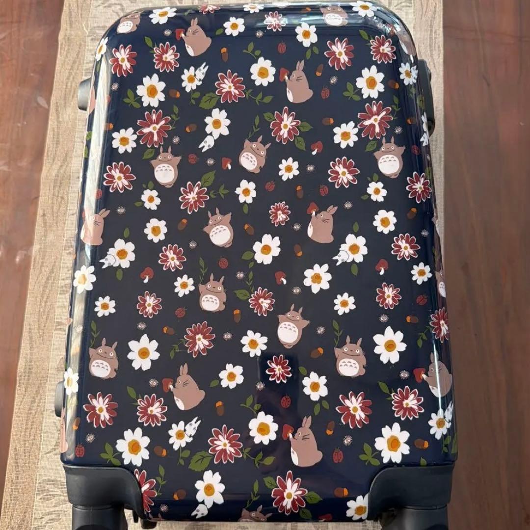 中古美品！傷あり レア⭐︎トトロ スーツケースS ネイビー