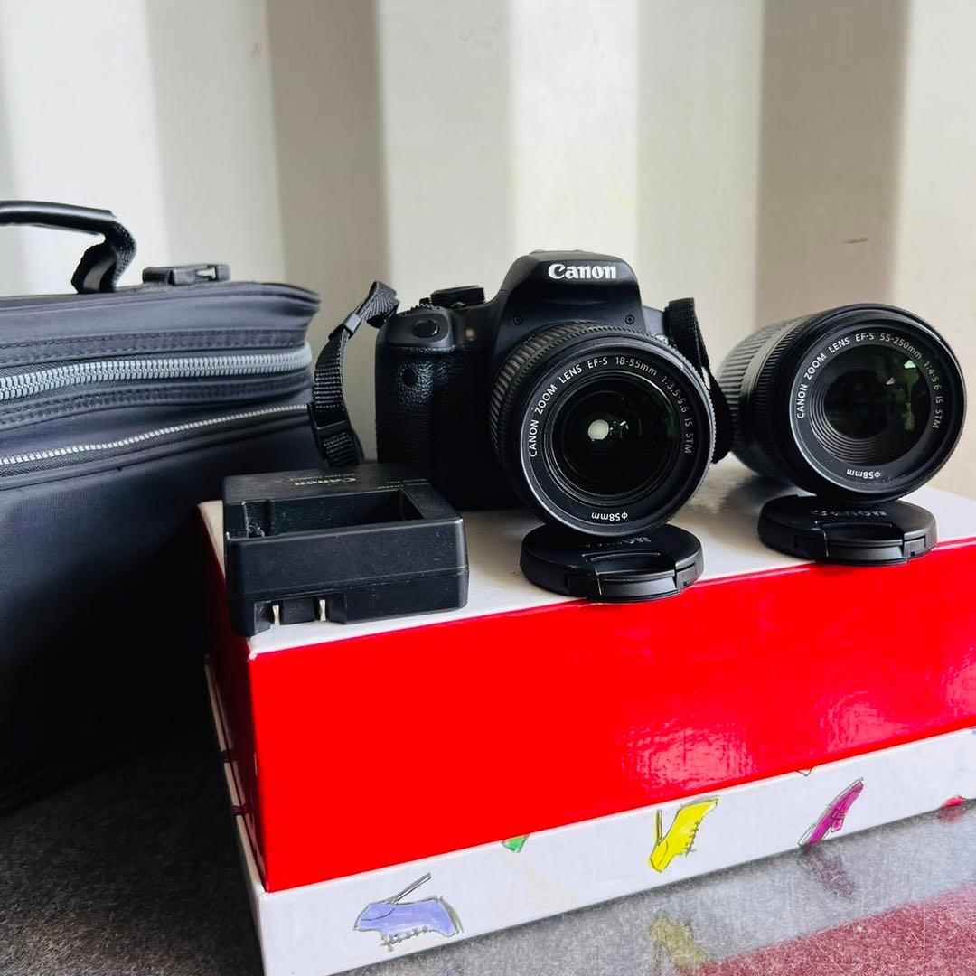 580美品！CANON EOS Kiss X7i 黒 一眼レフカメラセット✨