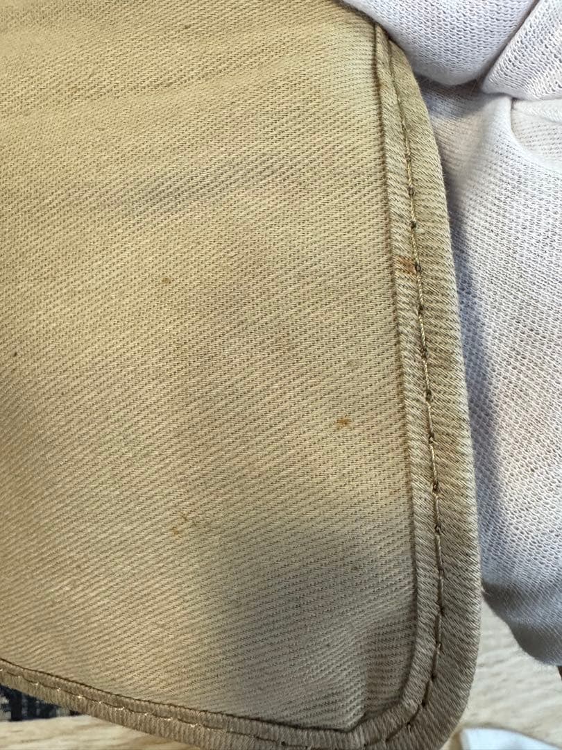 Christian Dior ディオール　ネイビー　トロッター　ボストンバッグ