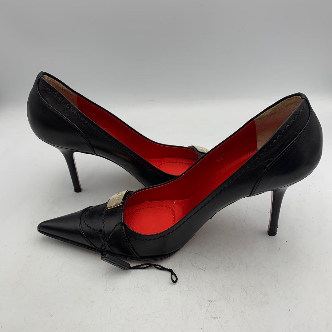 V334 ドルチェ&ガッバーナ パンプス 38.5 約24cm ブラック