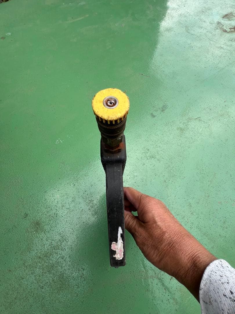 高圧洗浄機 エンジン駆動 コンパクト 青