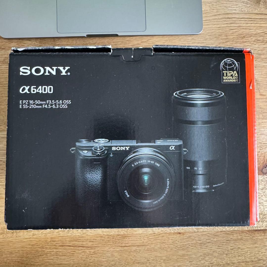【SONY α6400】ミラーレスカメラ レンズ付き