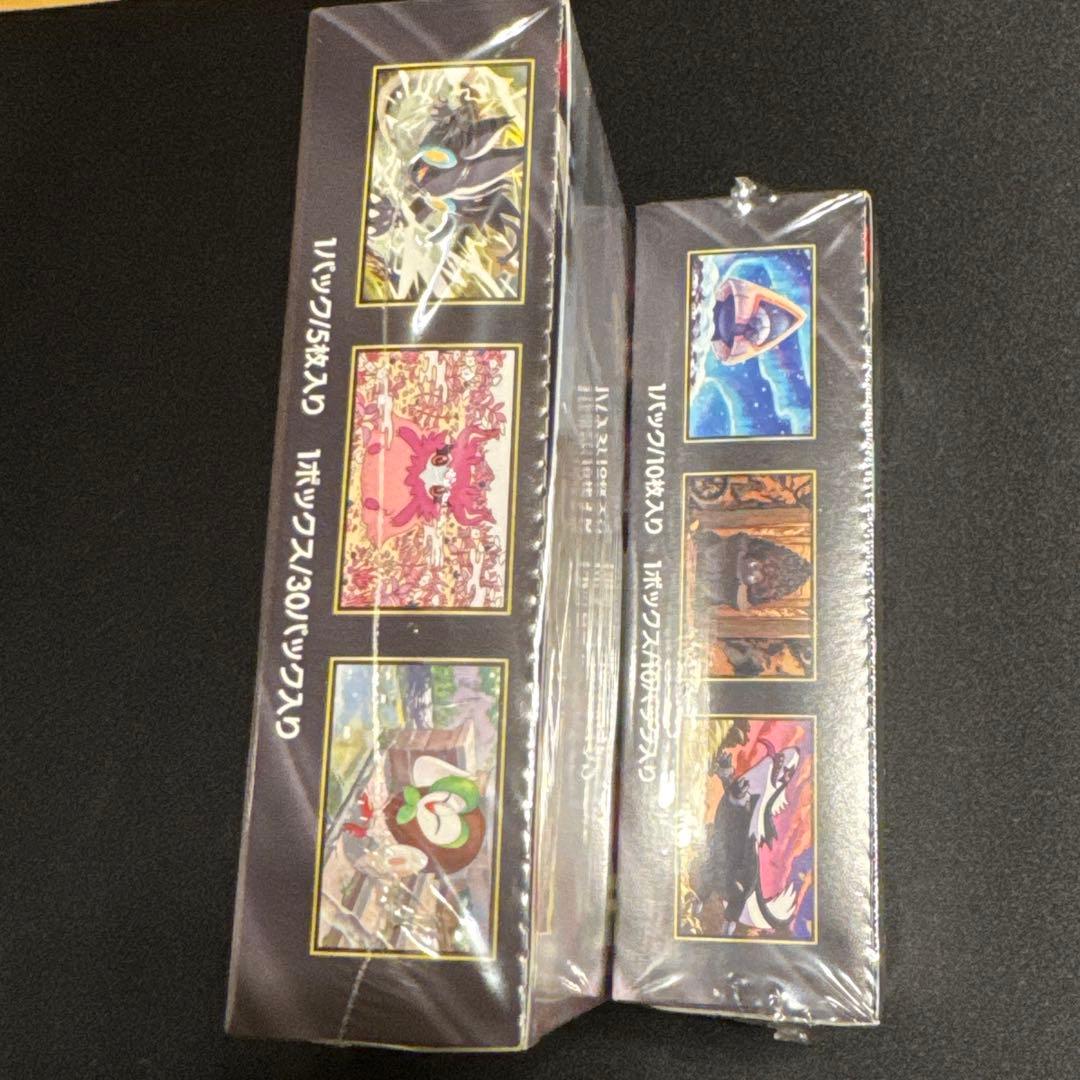 【ポケモンカード】メガドリームex ムニキスゼロ　シュリンク付き各1BOX