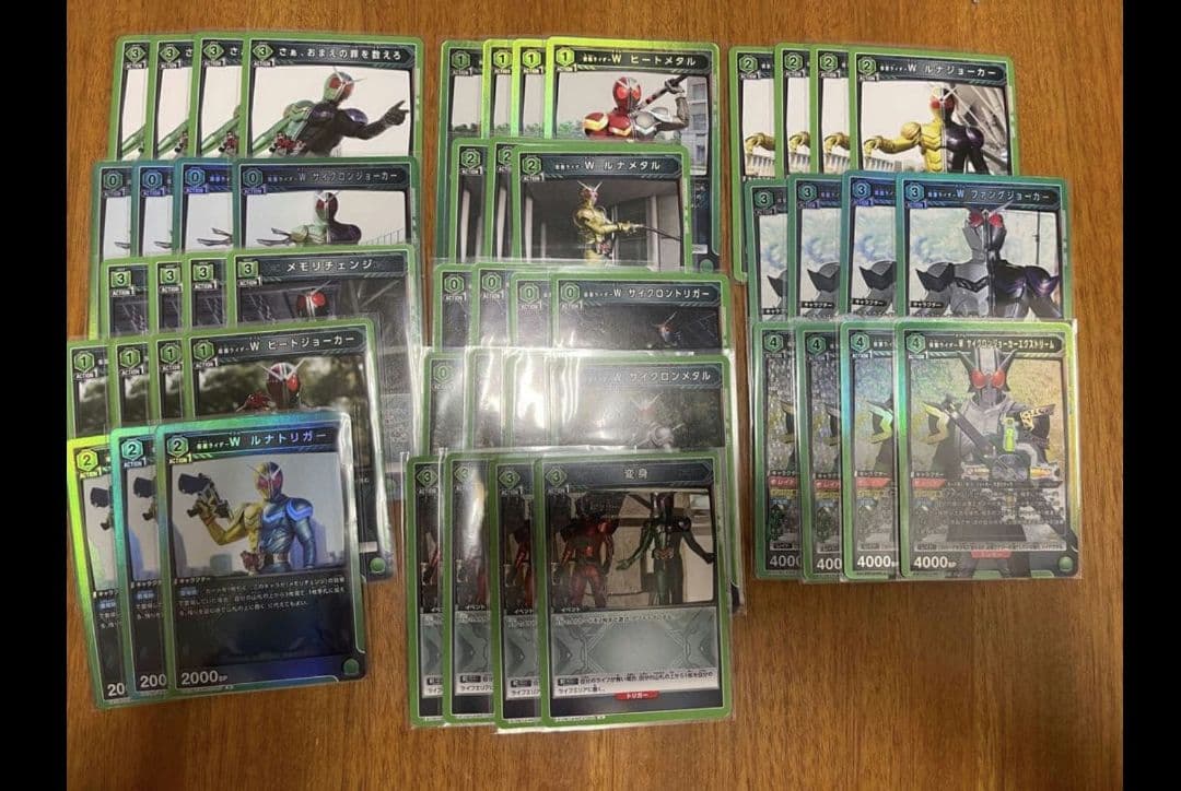 ユニオンアリーナ仮面ライダーWサイクロンジョーカーエクストリームデッキ