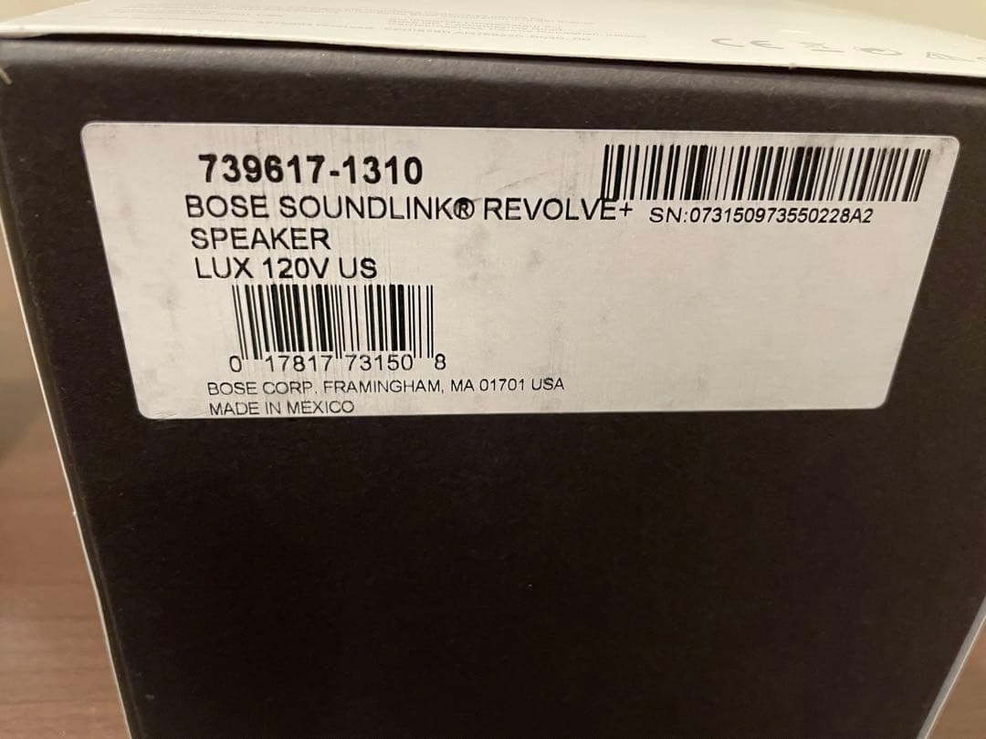 Bose SoundLink Revolve+ ジャンク品