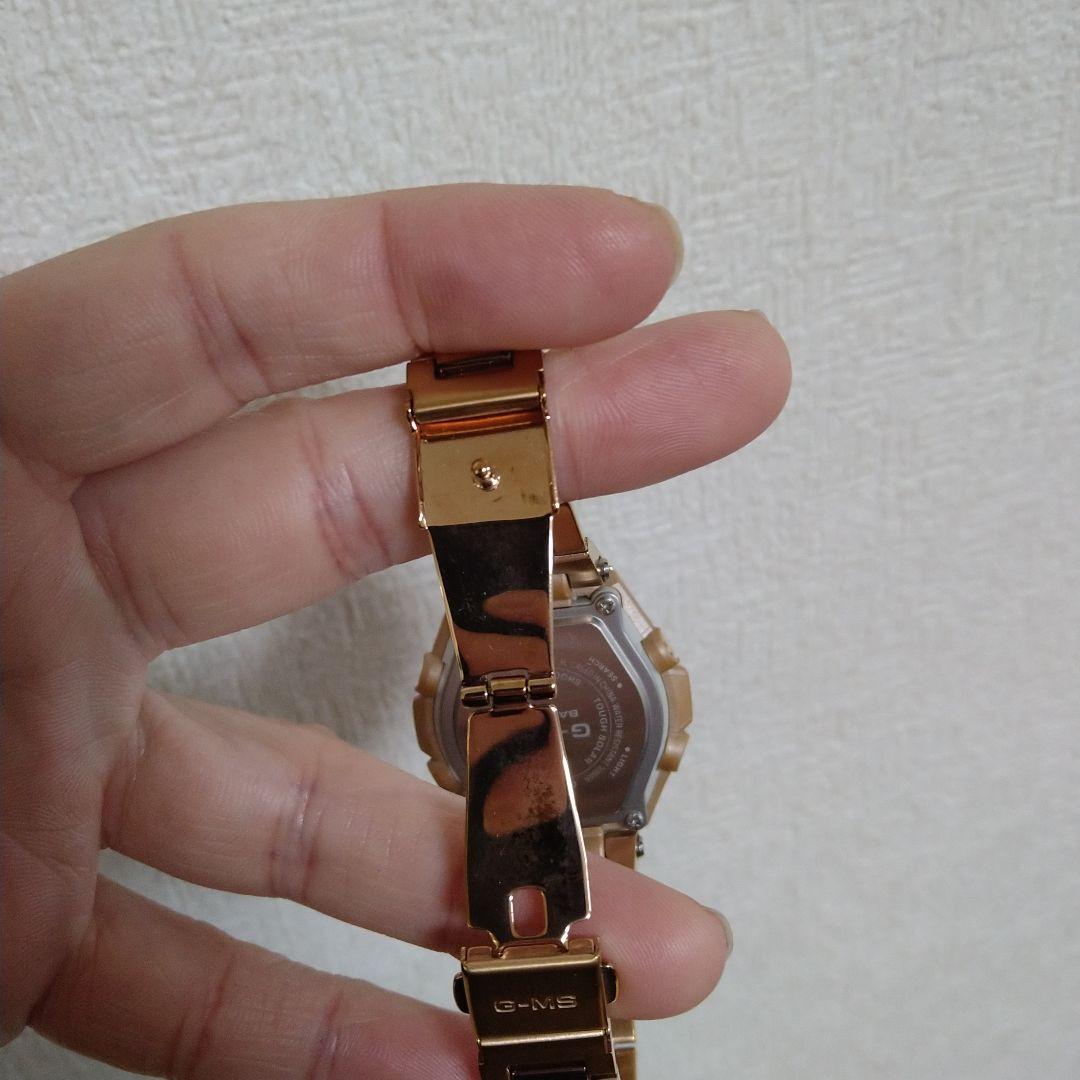 BABY-G　G-MS　電波ソーラー　ステンレスバンド　MSG-W200　美品