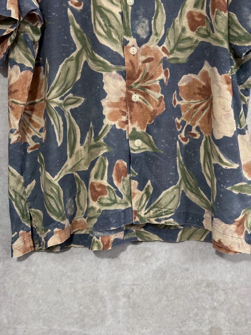 Polo by Ralph Lauren フラワープリント シャツ XL