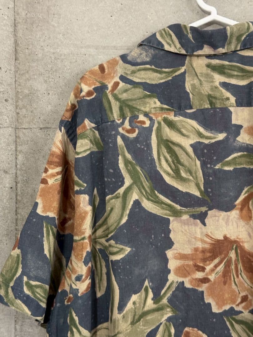 Polo by Ralph Lauren フラワープリント シャツ XL