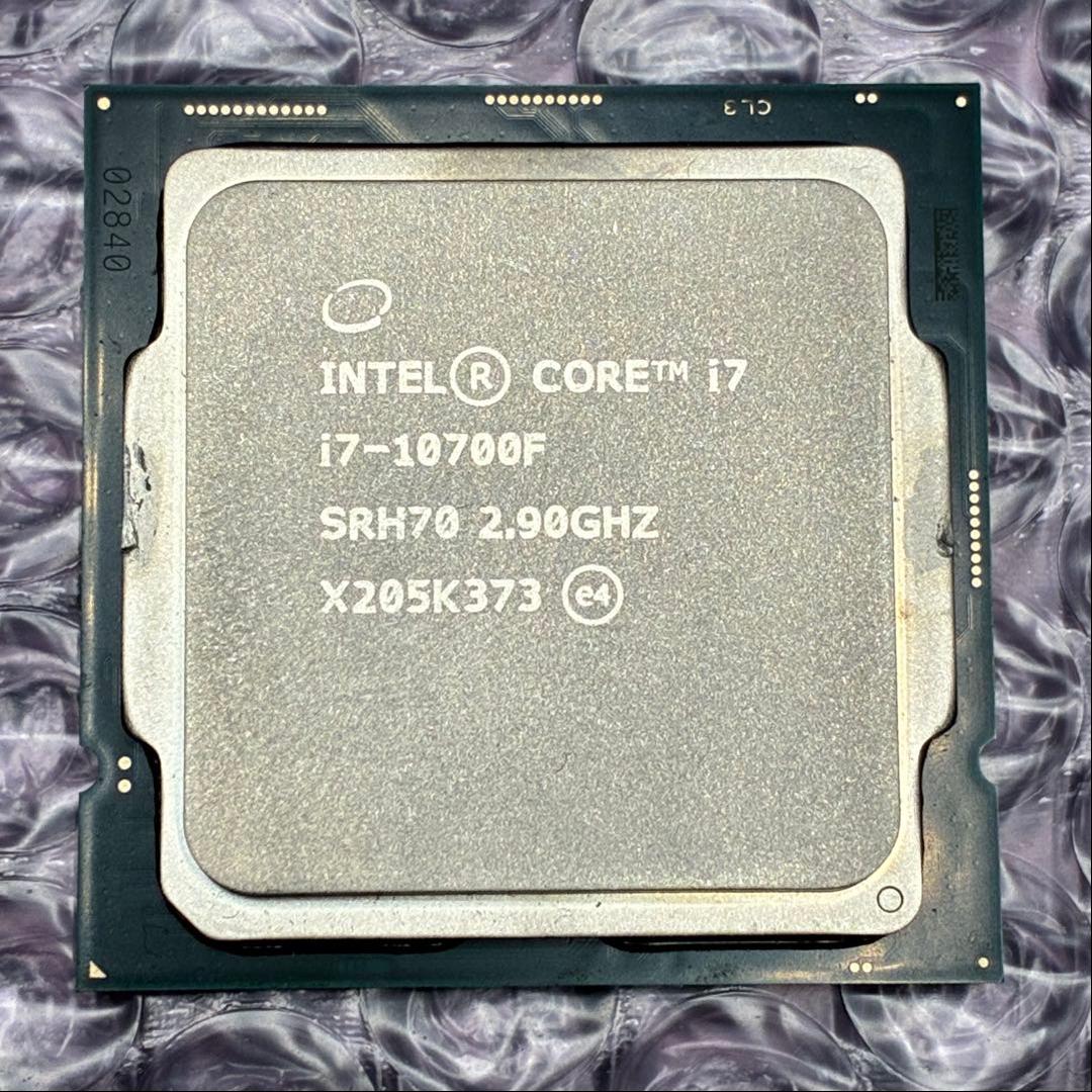 【動作確認済み】Intel Core i7 10700F