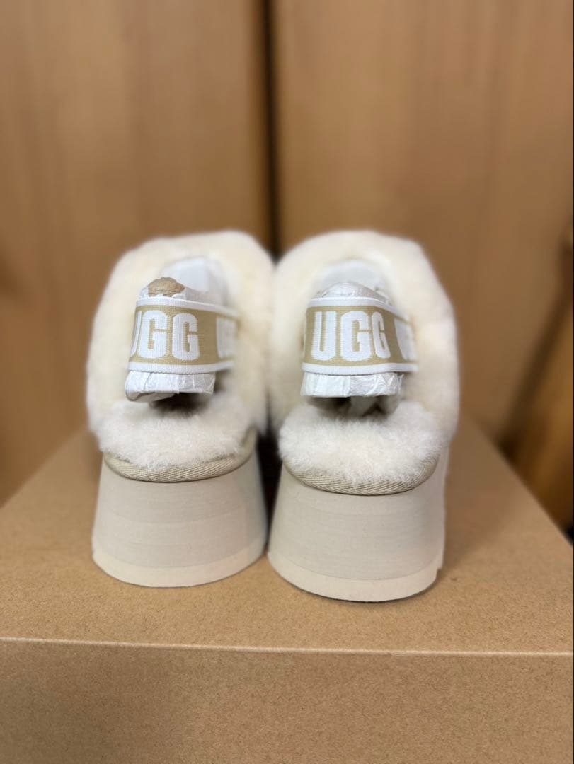 UGG ファンケット　マスタードシード　23cm ムートンブーツ　新品未使用