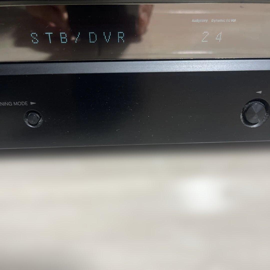 ONKYO NR-365 AVアンプ スピーカー、AC電源スピーカーケーブルあり