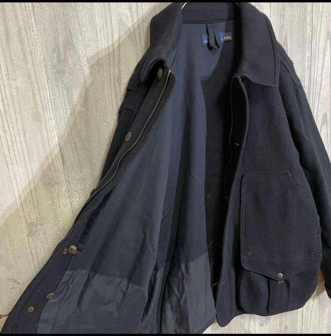 【激レア】ポロラルフローレンアルパカハンティングジャケットRRLミリタリーコート